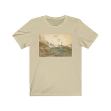 Duria Antiquior, a more ancient Dorset, by Henry De la Beche Unisex Jersey Short Sleeve Tee - Fossil Daddy