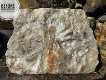 *Awesome HEAVY Fossil Dinosaur Trackway Positive + Negative Slabs & Rare Fossil Tail Drag
